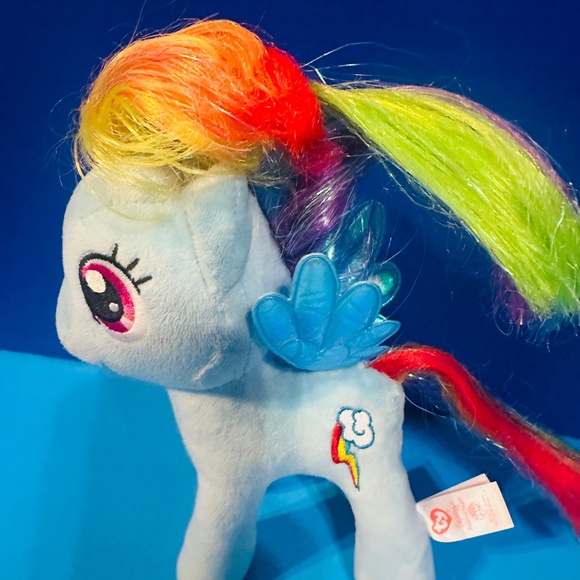 My Little Pony Ty Rainbow Dash 2014 Plush - Picture 10 of 10